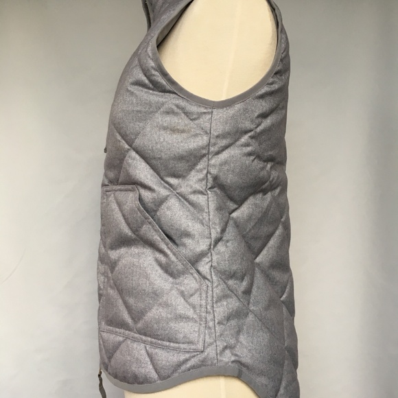 J. Crew Factory Textured Quilted Puffer Vest XXS - Picture 4 of 8